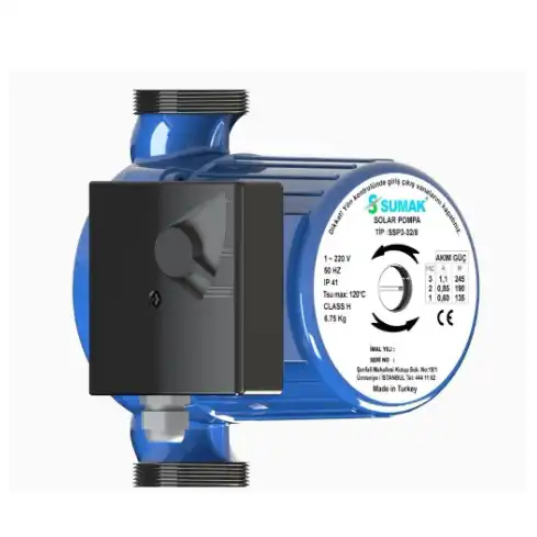 Sumak SSP3-32/8 Sir. Pompası 180 mm - 1 1/4'' - 220 V