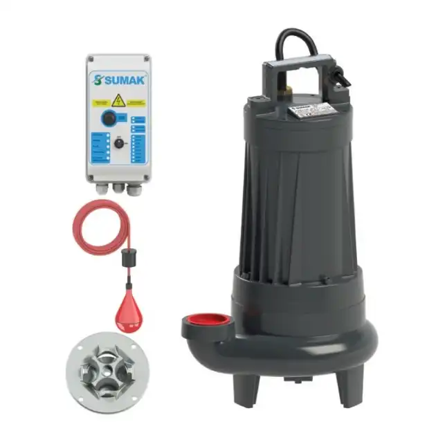 Sumak SBRT 75-3-P Özel Parçalayıcılı Dalgıç 7,5 HP - 3'' Çıkışlı