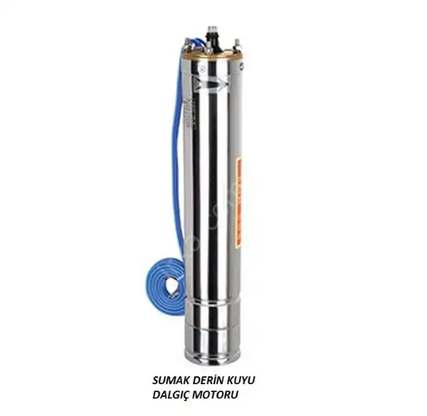 Sumak 4Smt30 - 4'' Tek Dalgıç Motoru - 3 HP (2.2 KW) - Trifaze