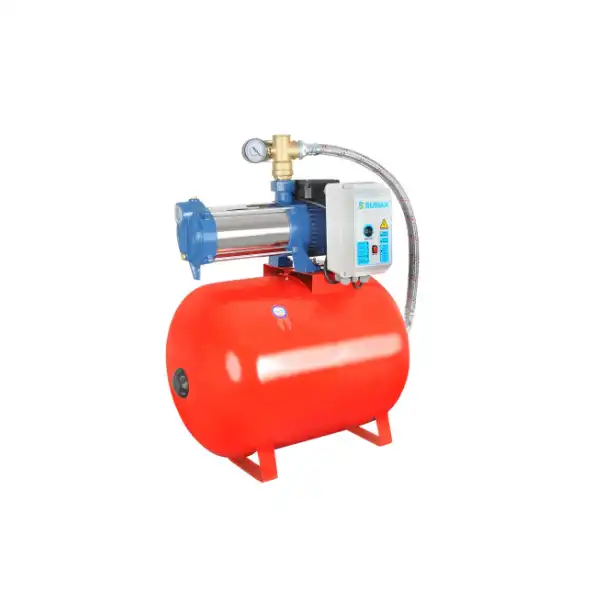 SYMH8 220-6 M - 2.2 HP - 6-10kat-10-18 daire - 100 Lt. Yatık Tanklı